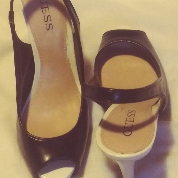 Guess black platform high heels - Picture 3 of 7